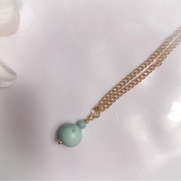 Turquoise Pendant Necklace - Picture 2 of 3